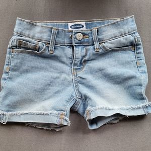 Old navy girl Jean shorts - like new